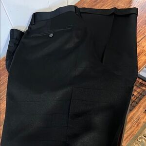 Vanetti Classic Black checkered Dress Pants
